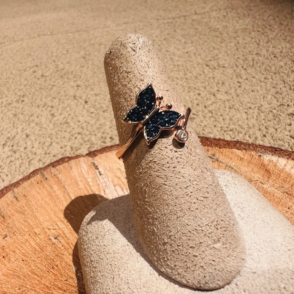 Butterfly female Sterling silver 925ring